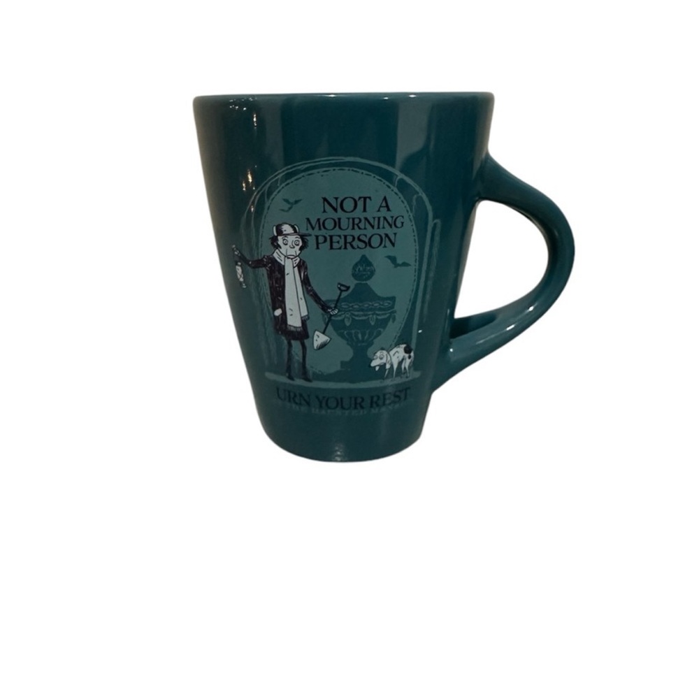 Disney Parks Haunted‎ Mansion “Not a Mourning Person” Grave Digger Coffee Mug